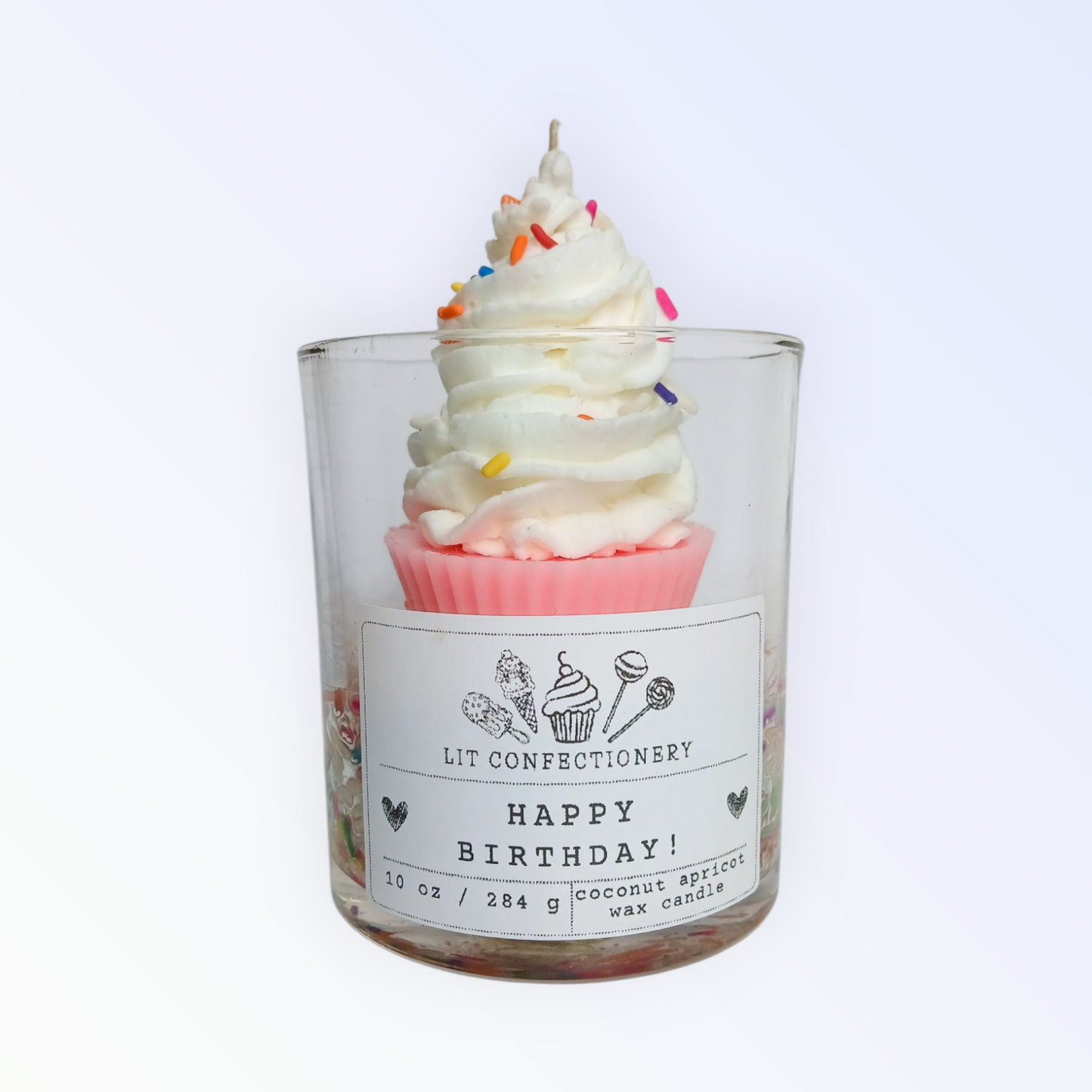 Birthday Cake Dessert Candle