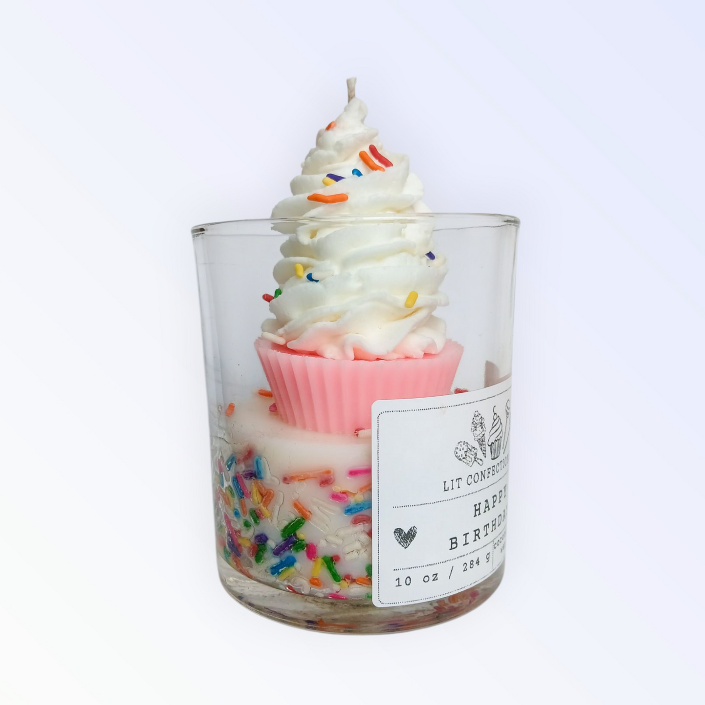 Birthday Cake Dessert Candle