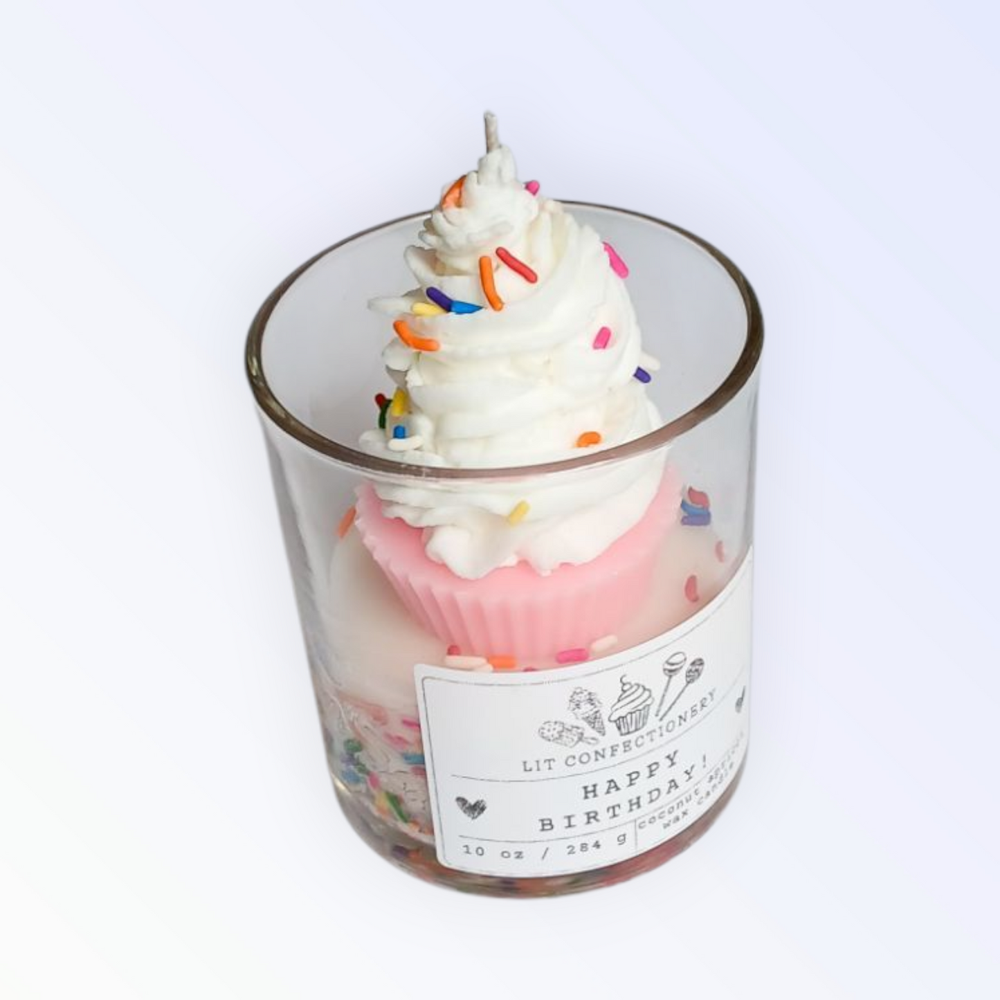 Birthday Cake Dessert Candle