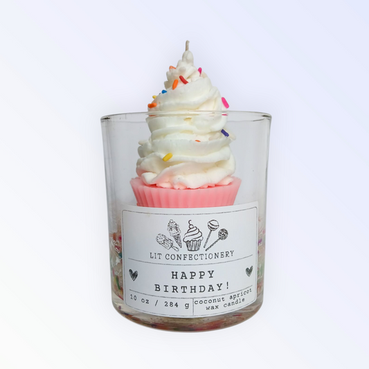Birthday Cake Dessert Candle